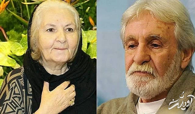 مینا جعفرزاده و همسرش